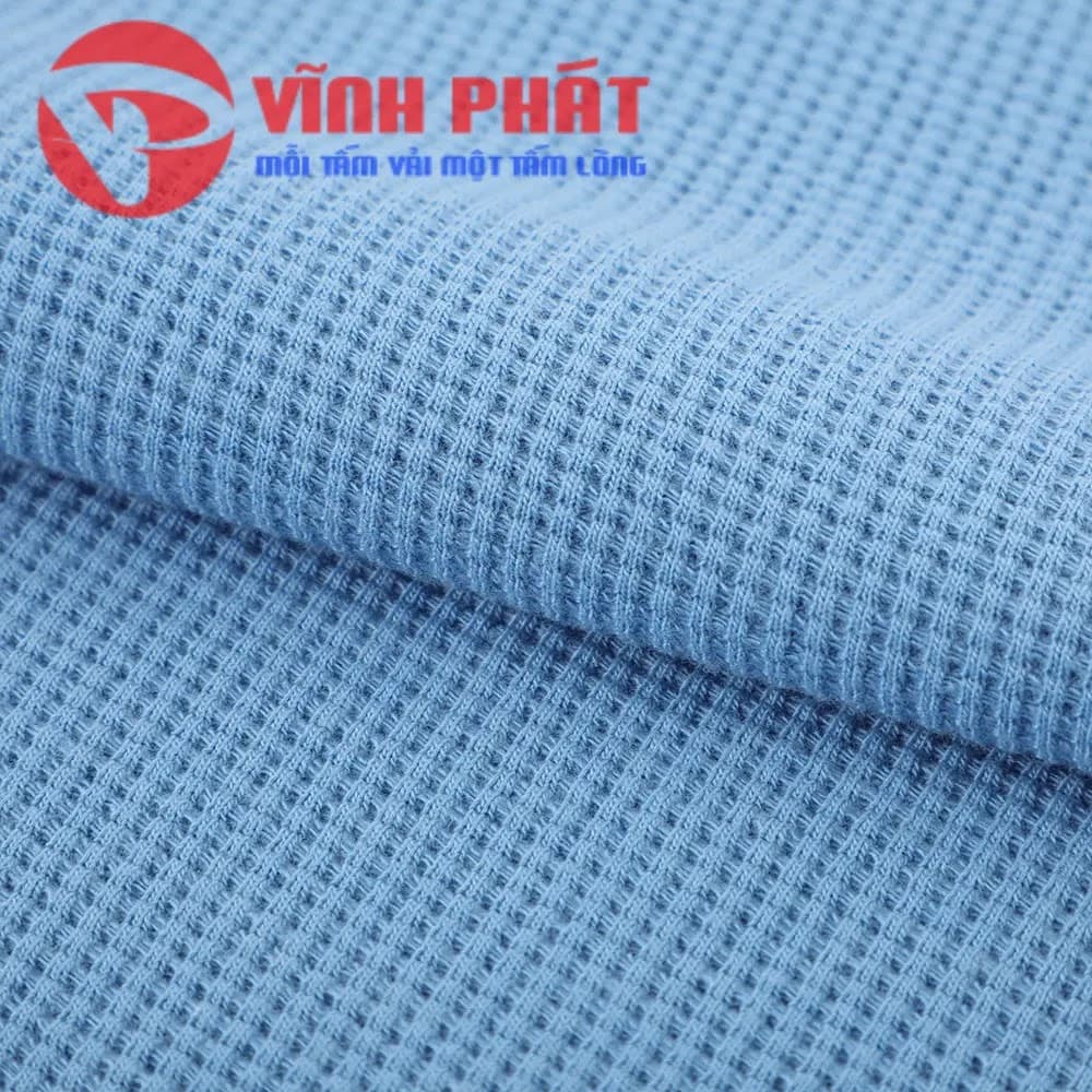Vải thun tổ ong - 018 — ảnh thu nhỏ 5