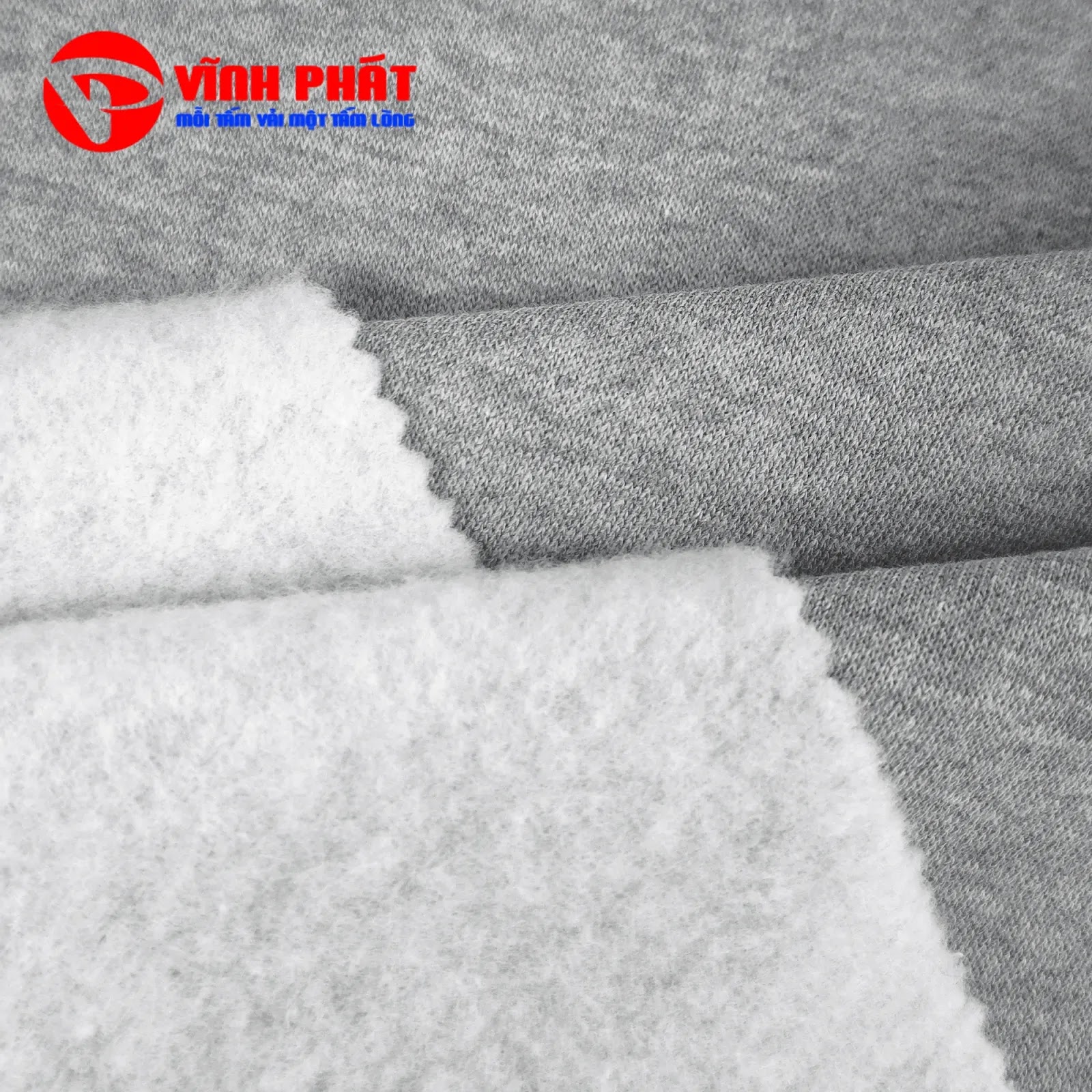 Vải nỉ 3c muối tiêu cào lông — ảnh thu nhỏ 3