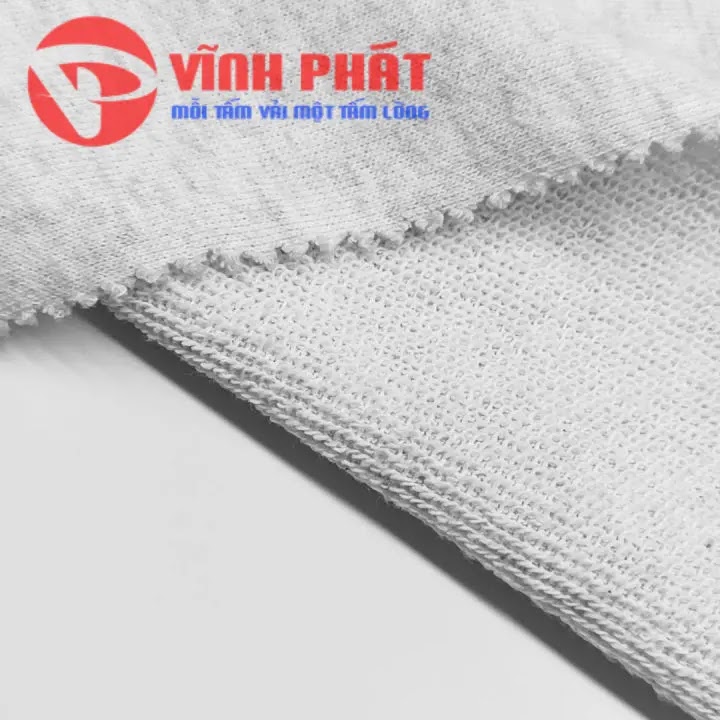 Vải nỉ 3c - Xám tiêu - 019