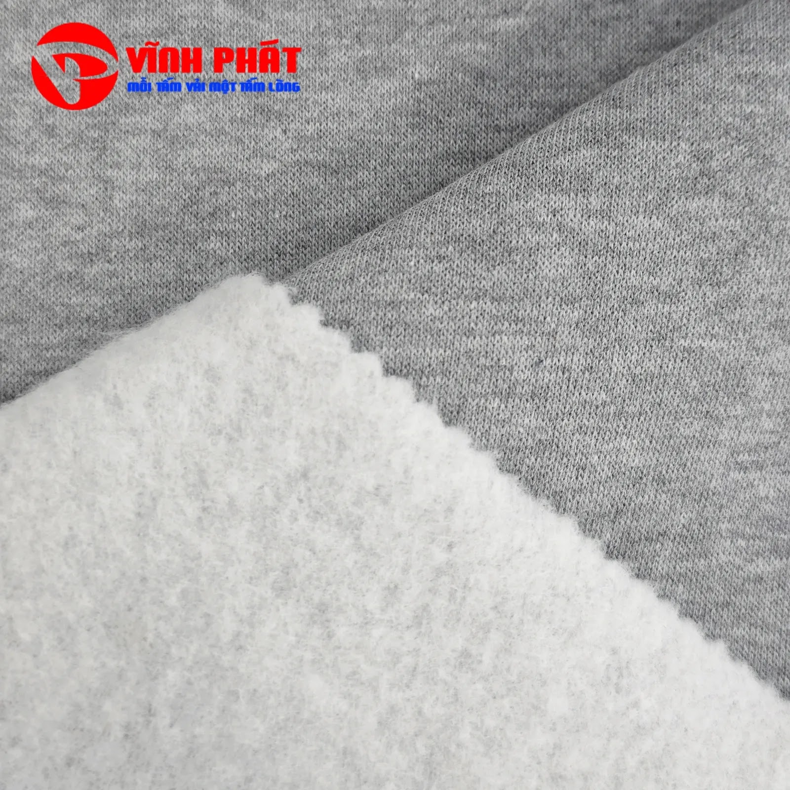 Vải nỉ 3c muối tiêu cào lông — ảnh thu nhỏ 2